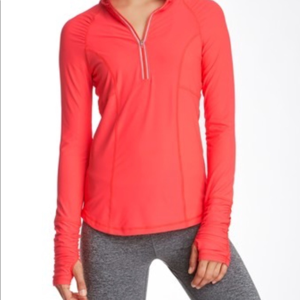 90 degree by reflex half-zip long sleeve pullover